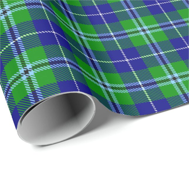 Clan Douglas Tartan Geschenkpapier (Rolleneckpunkt)