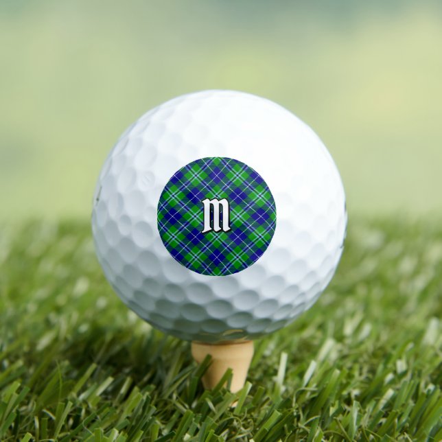 Clan Douglas Tartan Golfball (Insitu T-Shirt)