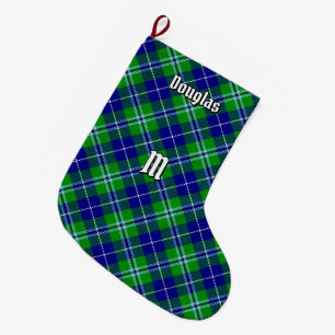 Clan Douglas Tartan Großer Weihnachtsstrumpf