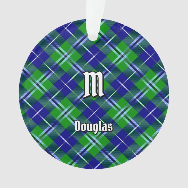 Clan Douglas Tartan Ornament (Vorderseite)