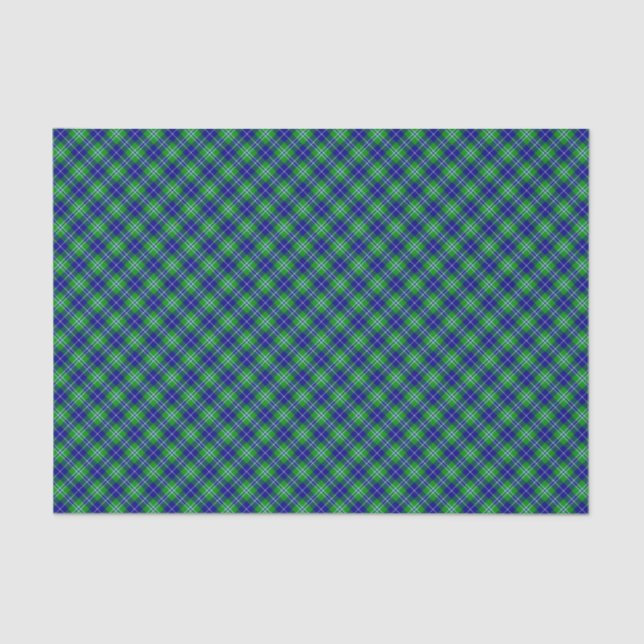 Clan Douglas Tartan Seidenpapier (Vorderseite)