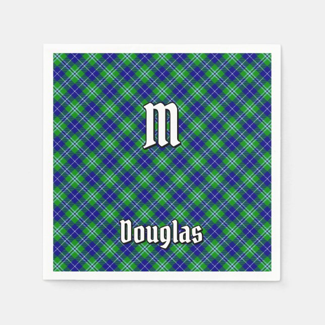 Clan Douglas Tartan Serviette (Vorderseite)