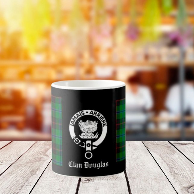 Clan Douglas Tartan Wappen Tasse (Von Creator hochgeladen)