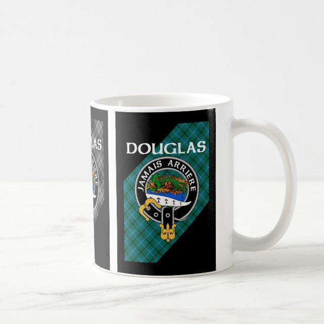Clan Douglas Three Tartan Tasse (Rechts)