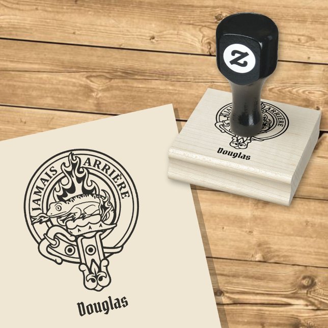 Clan Douglas Wappen Rubber Briefmarke Gummistempel (Von Creator hochgeladen)