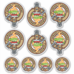 Clan Douglas Wappen Sticker Set