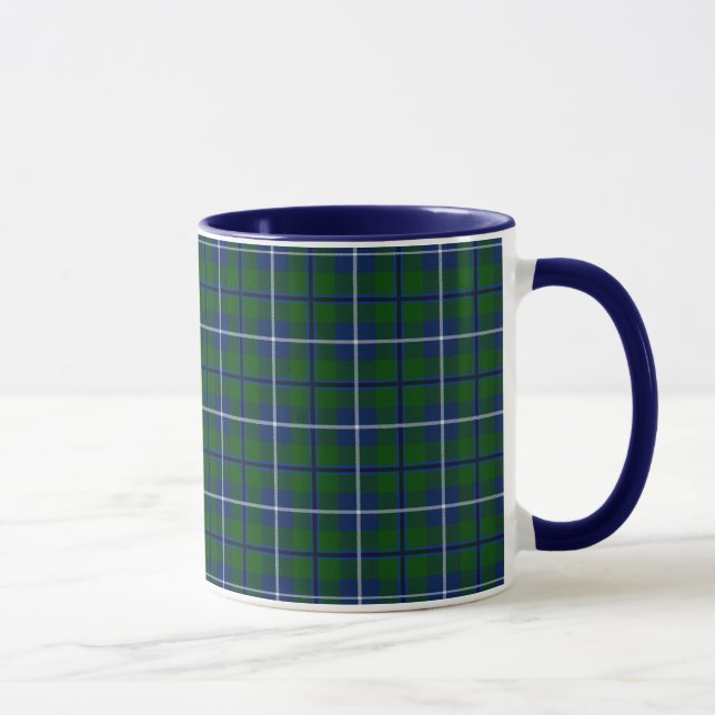 Clan-DouglasTartan Tasse (Rechts)