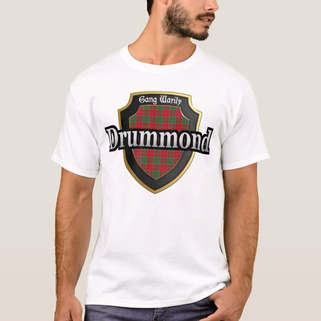 Clan Drummond Scotland Tartan Dynsty T-Shirt (Vorderseite)