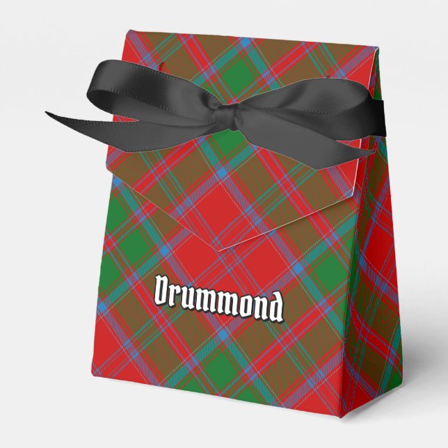 Clan Drummond Tartan Geschenkschachtel (Vorderseite)