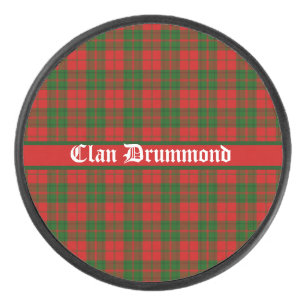 Clan Drummond Tartan individuell anpassbar Eishockey Puck