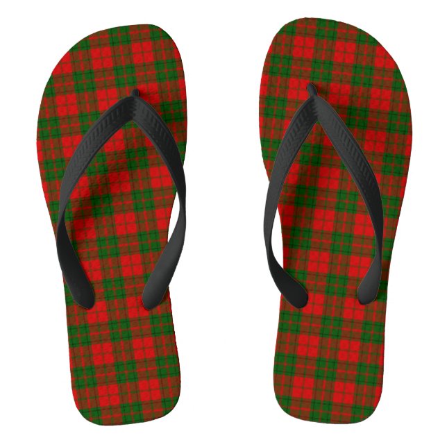 Clan Drummond Tartan Kariert Flip Flops (Fußbett)