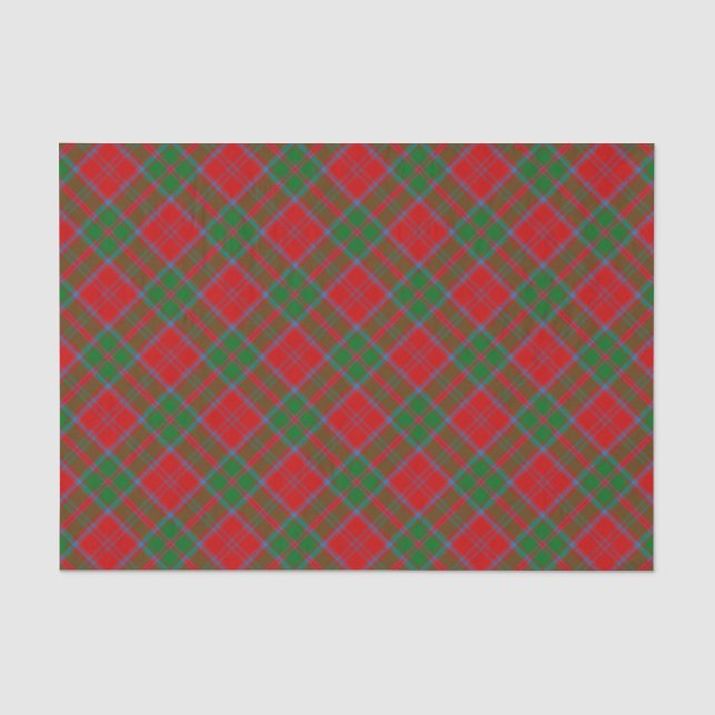 Clan Drummond Tartan Seidenpapier (Vorderseite)