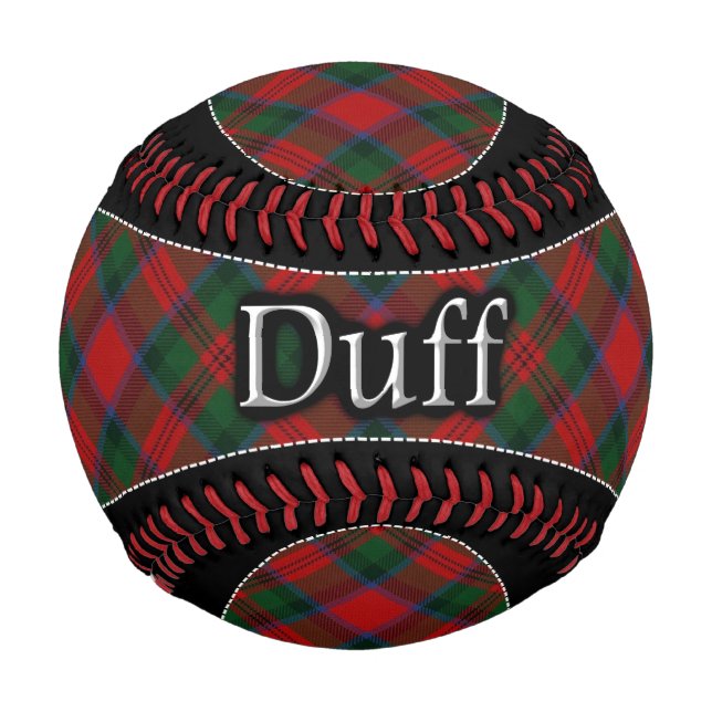 Clan Duff MacDuff Scottish Dream Tartan Baseball (Vorderseite)