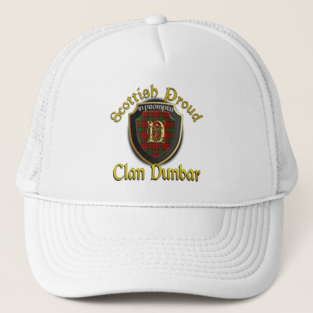 Clan Dunbar Scottish Dynasty Cap Truckerkappe (Vorderseite)