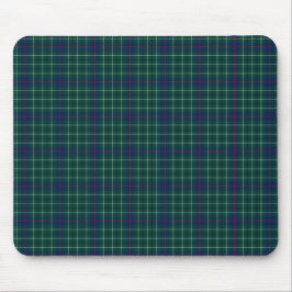 Clan Duncan Green und Blue Scottish Tartan Mousepad