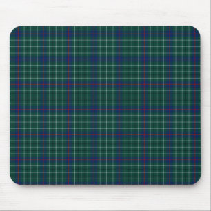 Clan Duncan grüner und blauer schottischer Tartan Mousepad