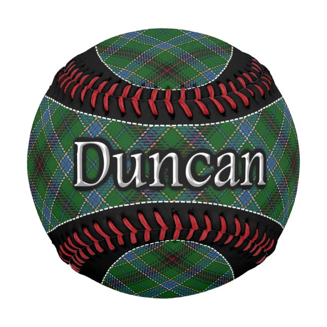Clan Duncan Scottish Dream Tartan Baseball (Vorderseite)
