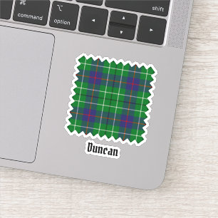 Clan-Duncan-Tartan Aufkleber