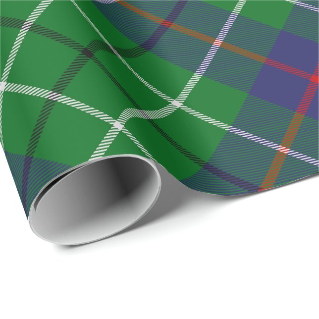 Clan Duncan Tartan Geschenkpapier (Rolleneckpunkt)