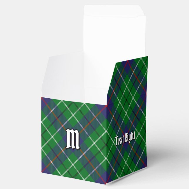 Clan Duncan Tartan Geschenkschachtel (Geöffnet)
