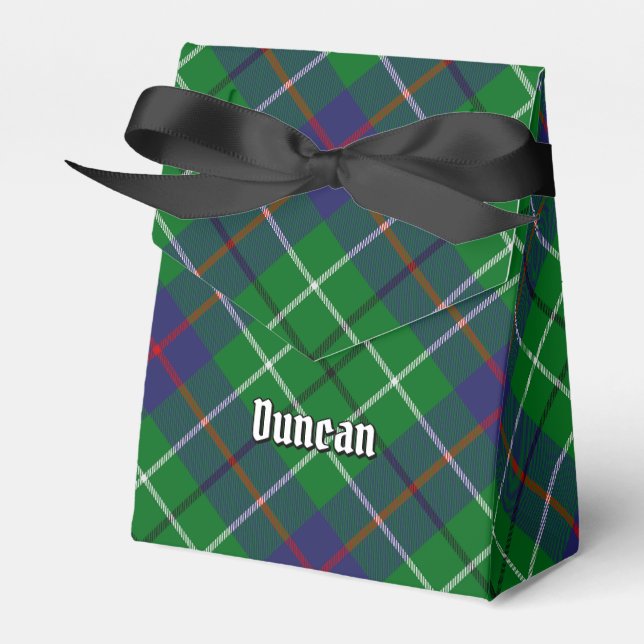 Clan Duncan Tartan Geschenkschachtel (Vorderseite)