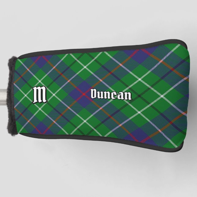 Clan Duncan Tartan Golf Headcover (Vorderseite)