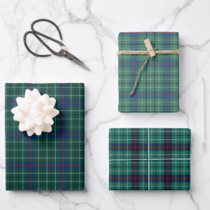Clan Duncan Tartan Variationen Geschenkpapier Set