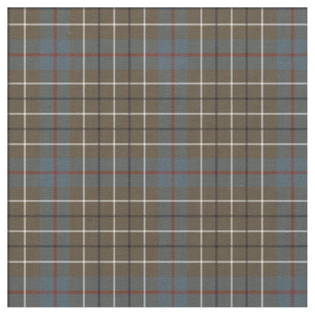 Clan Duncan Weathered Tartan Stoff (Nahaufnahme)