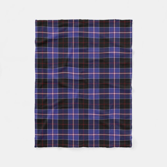 Clan Dunlap Tartan Kariert Fleecedecke (Vorderseite)
