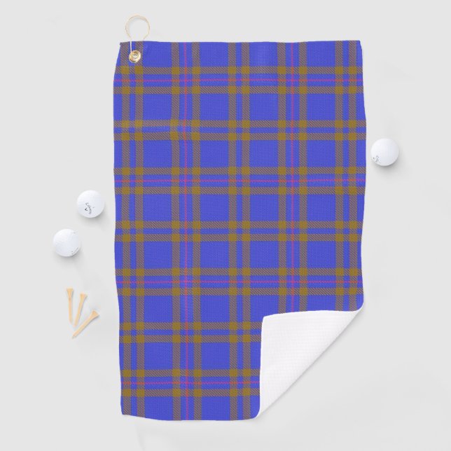 Clan-EliotScottishTartan Golfhandtuch (Insitu)