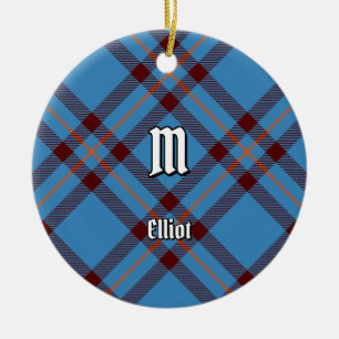 Clan Elliot Alte Keramik Tartan Keramik Ornament