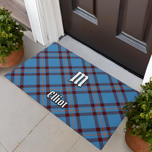Clan Elliot Ancient Tartan Doormat Fußmatte (Von Creator hochgeladen)