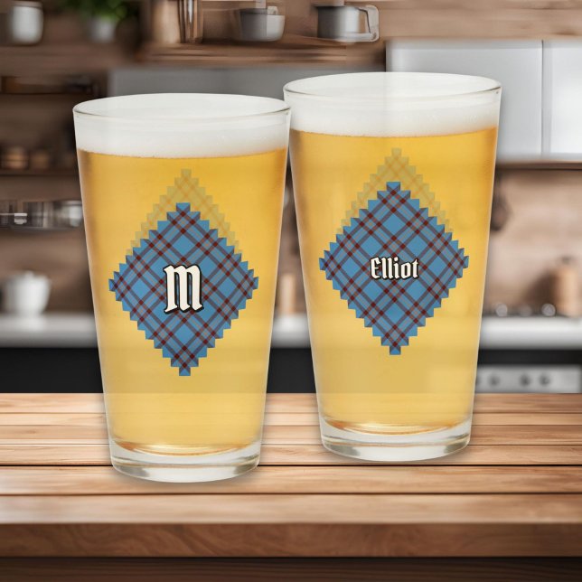 Clan Elliot Ancient Tartan Glass Glas (Von Creator hochgeladen)