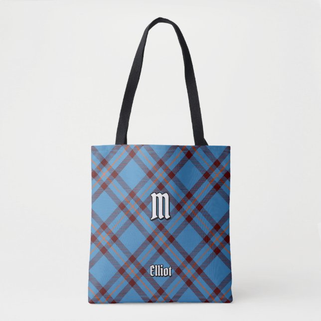 Clan Elliot Ancient Tartan Tote Bag (Vorderseite)