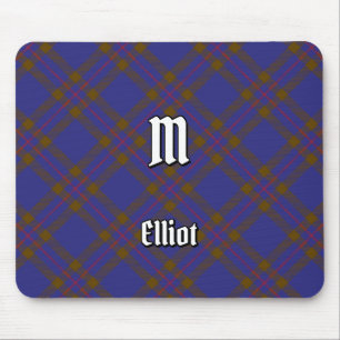 Clan Elliot Modern Tartan Mouse Pad Mousepad
