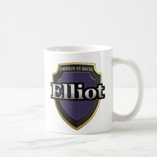 Clan Elliot Scottish Dynastie Tartan Tasse