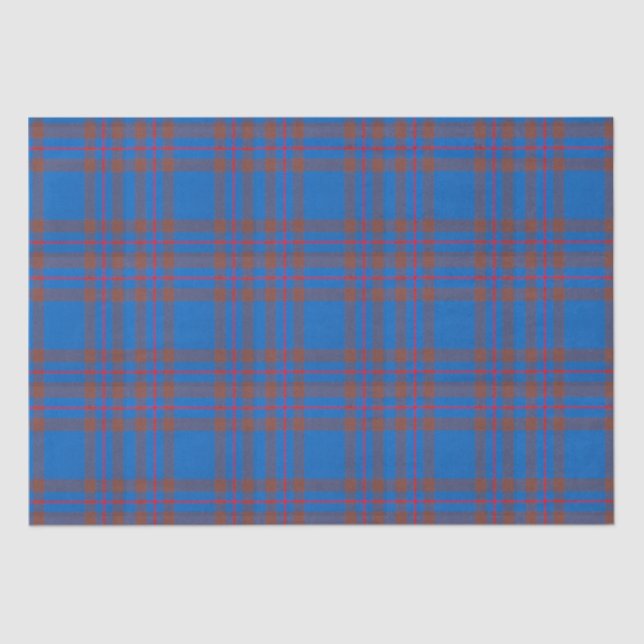 Clan Elliot Tartan Kariert Seidenpapier (Vorderseite)