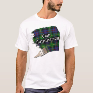 Clan Farquharson Scottish Tartan Paint Shirt