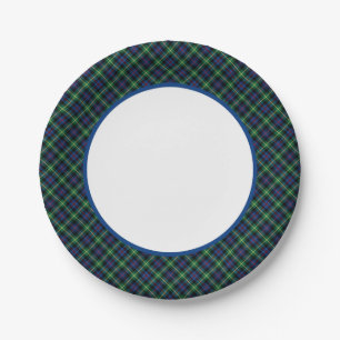 Clan Farquharson Tartan Border Pappteller
