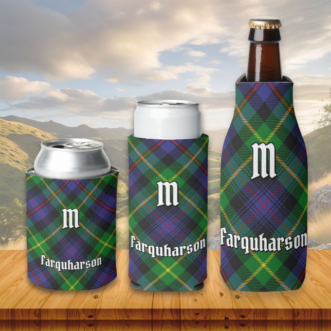 Clan Farquharson Tartan Can Cooler Dosenkühler (Von Creator hochgeladen)