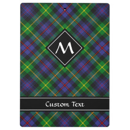 Clan Farquharson Tartan Clipboard Klemmbrett