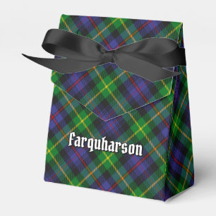 Clan Farquharson Tartan Favor Box Geschenkschachtel
