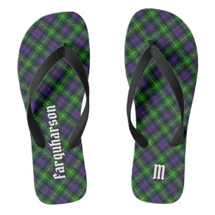 Clan Farquharson Tartan Flip Flops