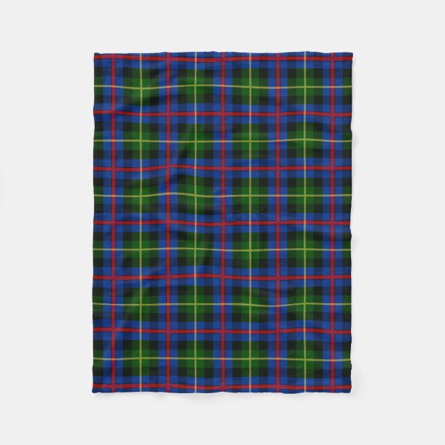 Clan Farquharson Tartan Kariert Fleecedecke (Vorderseite)