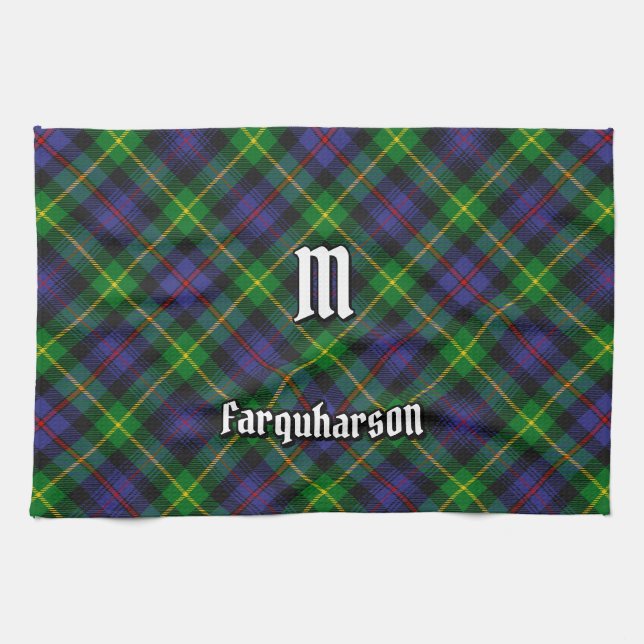 Clan Farquharson Tartan Kitchtuch Geschirrtuch (Horizontal)
