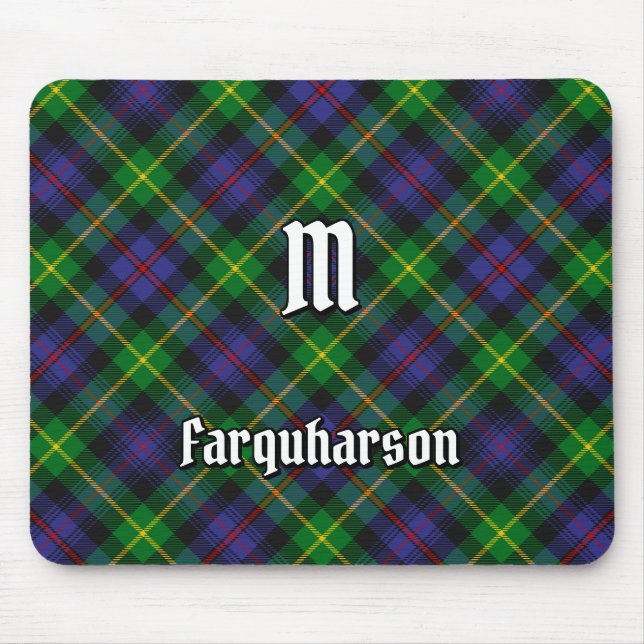 Clan Farquharson Tartan Mouse Pad Mousepad (Vorne)