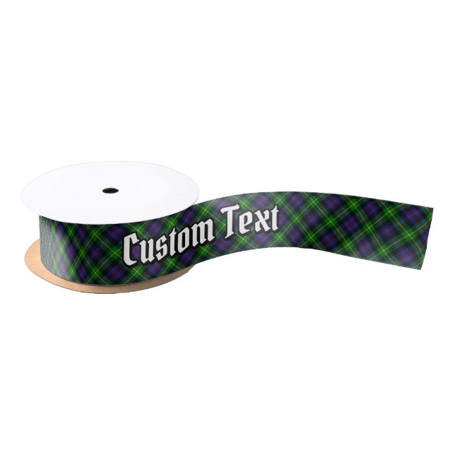 Clan Farquharson Tartan Satin Ribbon Satinband (Spule)