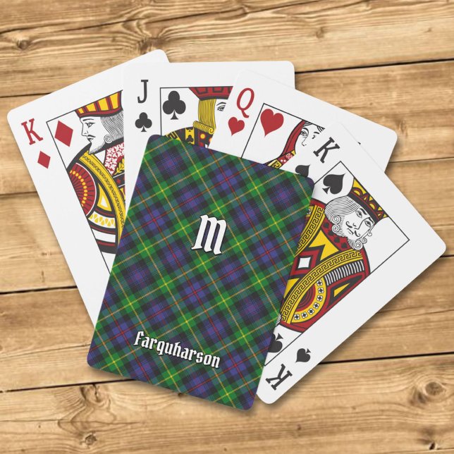 Clan Farquharson Tartan Spielkarten (Von Creator hochgeladen)