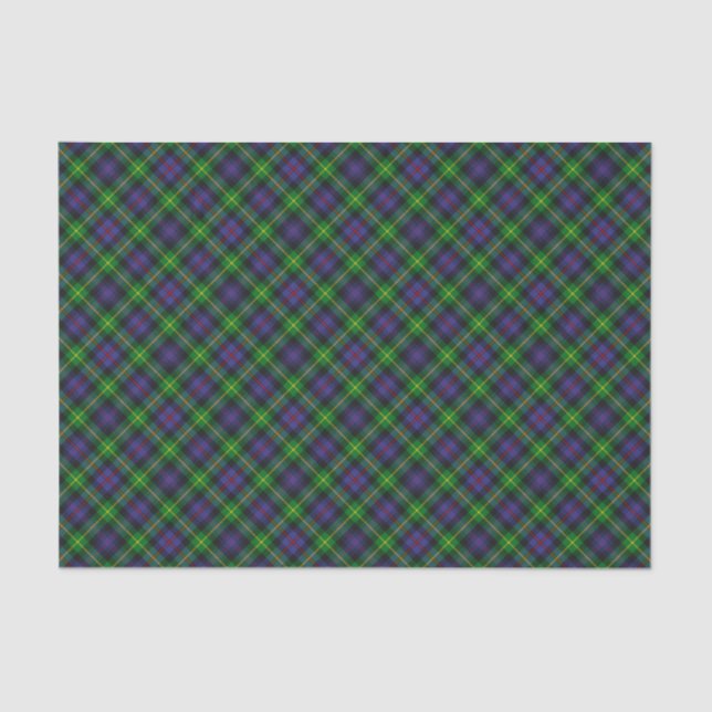Clan Farquharson Tartan Tissue Paper Seidenpapier (Vorderseite)