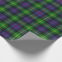 Clan Farquharson Tartan Wrapping Paper